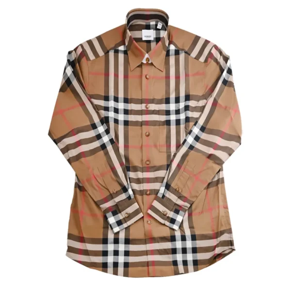 Burberry Vintage 經典格紋棉質長袖襯衫