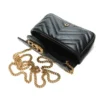 Gucci Marmont 絎縫GG皮革鏈帶肩背包