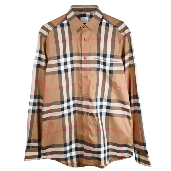 Burberry Vintage 經典格紋棉質長袖襯衫