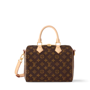 Louis Vuitton Speedy Bandoulière 25 老花枕頭包