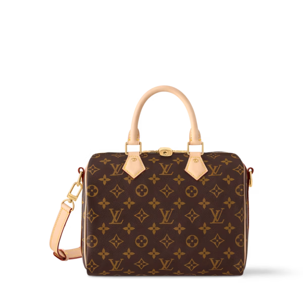 Louis Vuitton Speedy Bandoulière 25 老花枕頭包
