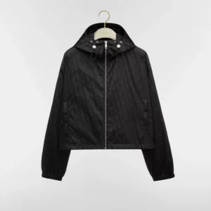 Dior 黑色絲絨水晶領飾上衣