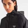 Prada 再生尼龍拼接短版外套