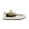 Travis Scott x Air Jordan 1 Low 高爾夫鞋 中性色橄欖綠