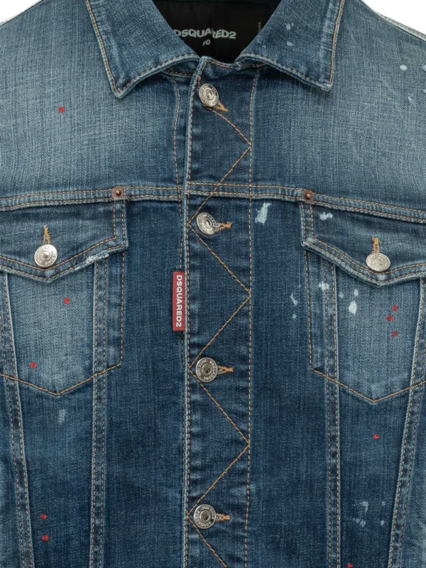 33913706_65567017_1000 DSQUARED2 Icon 塗鴉刷破牛仔外套