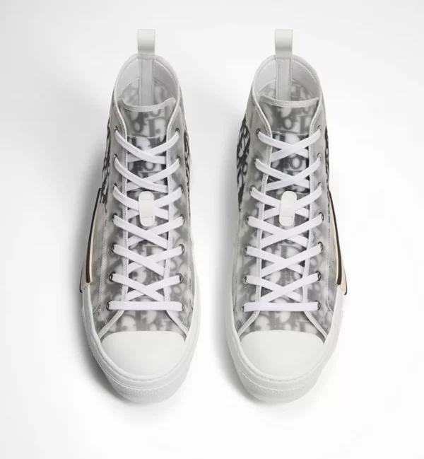 Dior B23 Oblique 高筒帆布鞋