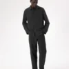 S26-X000010677-Field-Shirt-LS-Black-Full-Body Arc'teryx 始祖鳥 Field LS Shirt 長袖襯衫
