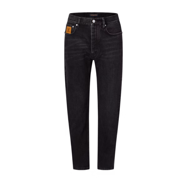 louis-vuitton-slim-fit-denim-pants--HSD51WXAU900_PM2_Front view Louis Vuitton 1AILLA 修長版型牛仔褲 文案