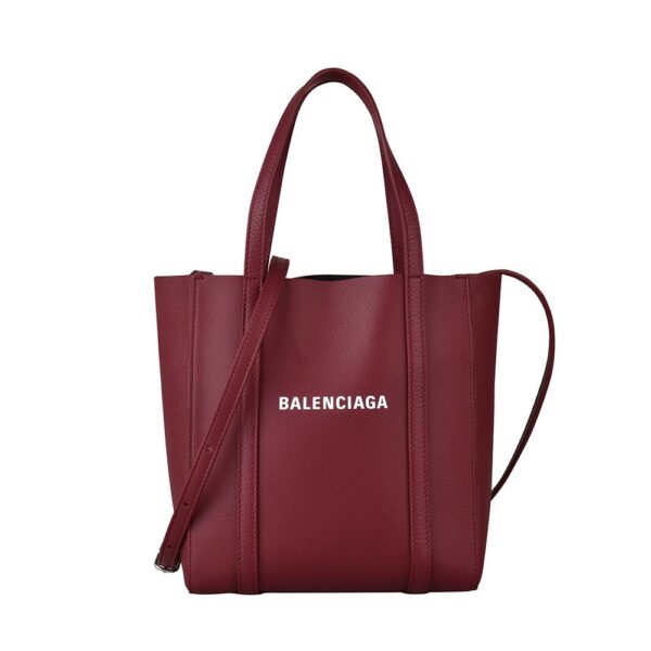 BALENCIAGA Everyday Tote 手提斜背包｜酒紅色