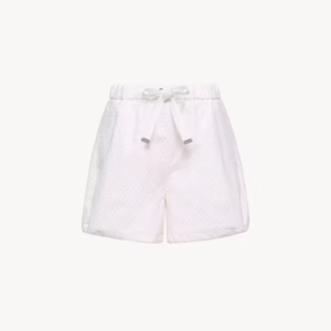san-gallo及棉質府綢短褲-女士-白色-moncler-2 Moncler Grenoble San Gallo及棉質府綢短褲