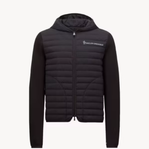 夾層棉質拉鏈連帽衫-男士-黑色-moncler-2 Moncler Grenoble男士連帽衛衣