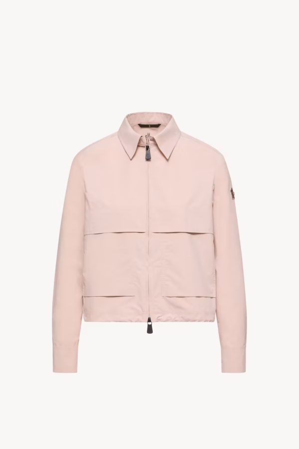 縐褶技術長袖恤衫-女士-粉紅色-moncler-2 Moncler Grenoble 縐褶技術長袖恤衫