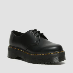 dr. martens 1461 Quad 光面皮革厚底牛津鞋