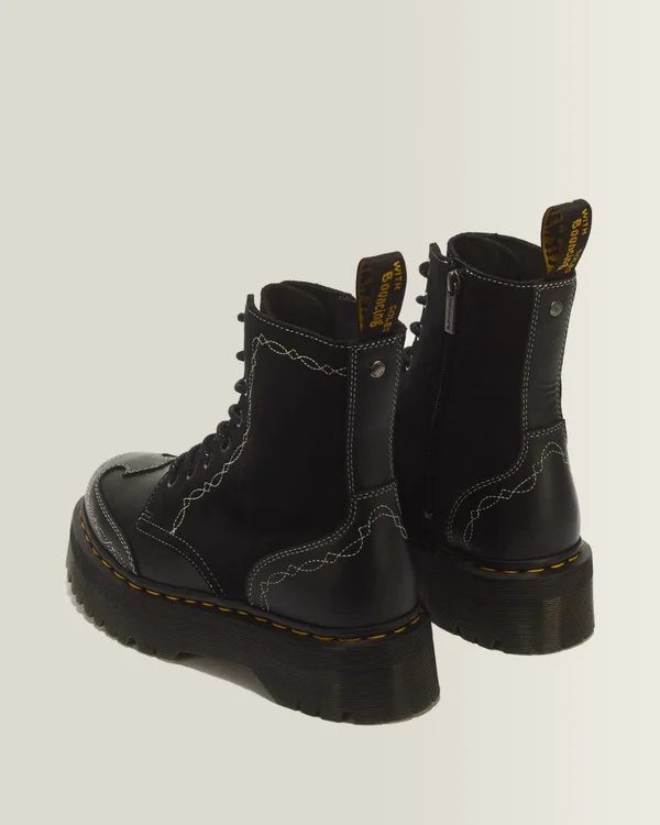 43557001_blk_05_1800x1800 dr. martens 皮革拼接麂皮厚底靴